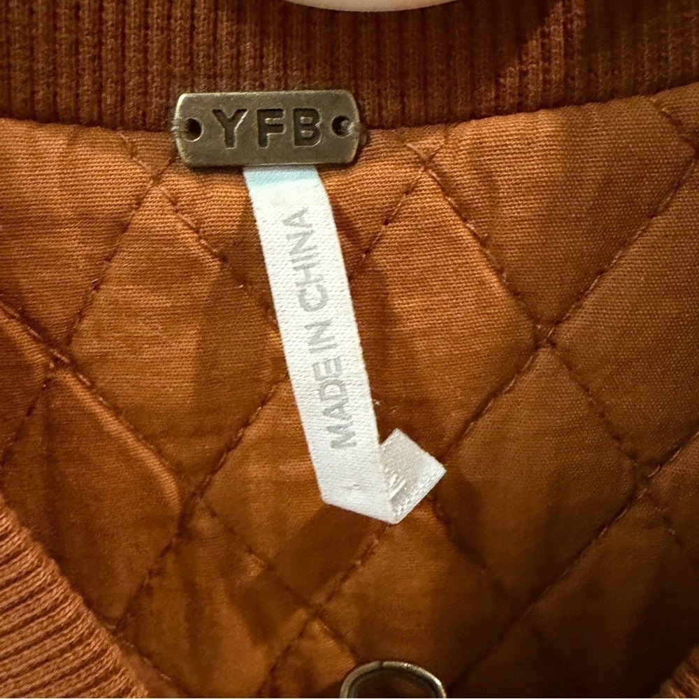 Chestnut Bomber Jacket - Picture 3 of 3